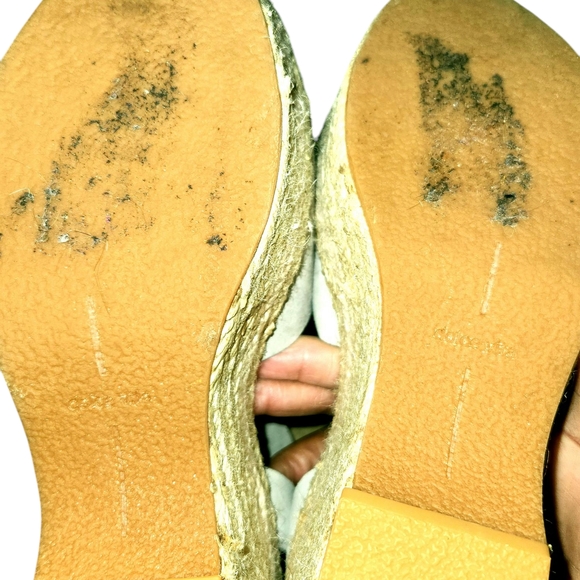 Dolce Vita Tan Wedges with Ankle Strap - Picture 2 of 15